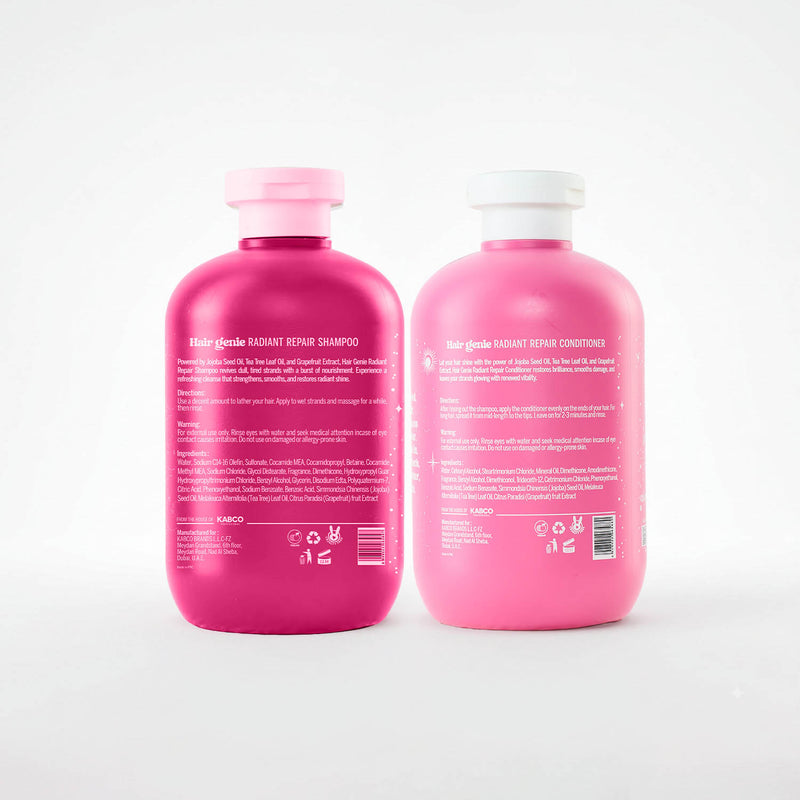 Radiant Repair Shampoo + Conditioner 500ml